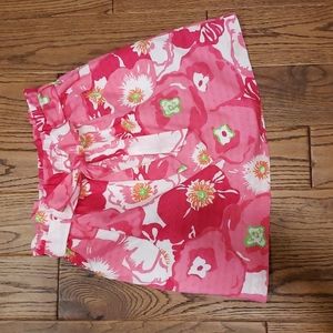 Lilly Pulitzer skirt with bow tie waistband